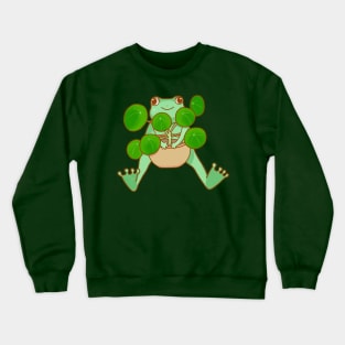 Frog Plant Therapy Crewneck Sweatshirt